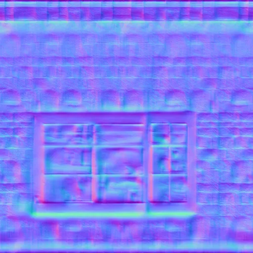 Dirty3 Wall2 With Store Window2 main texture preview