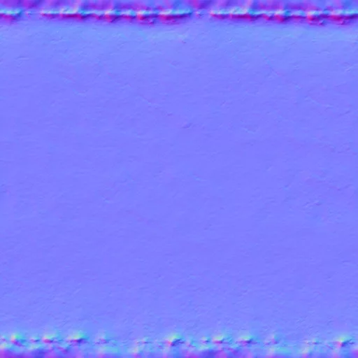 Normal Map for Colorful Teal Wall