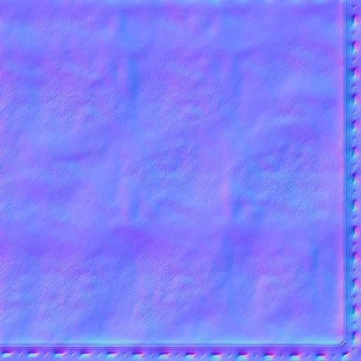 Normal Map for Red Leather Seams 3
