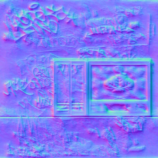 Dirty Wall6 With Windows Asian main texture preview