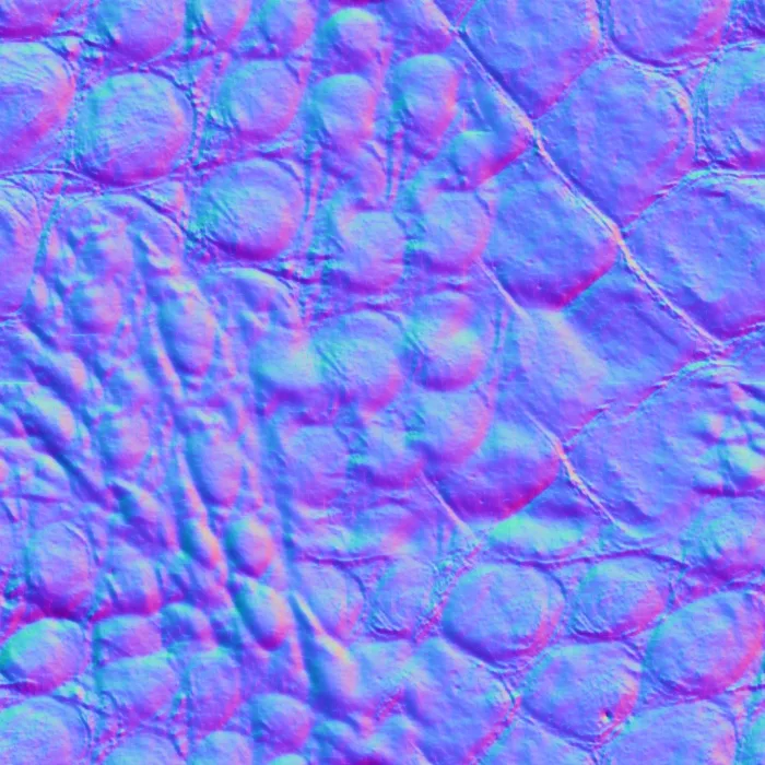 White Gator Left Shoulder Scales Close 6 21 12 main texture preview