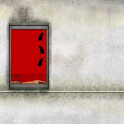 Dirty Wall1 With Window Single main texture preview