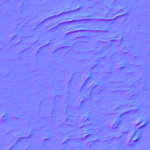 Normal Map for Bark055