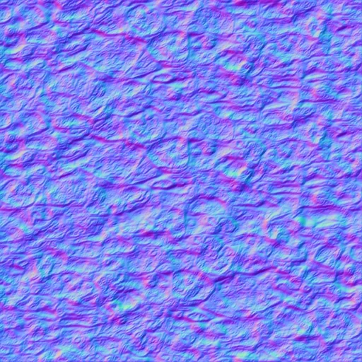 Normal Map for Castle Black Rock Wall