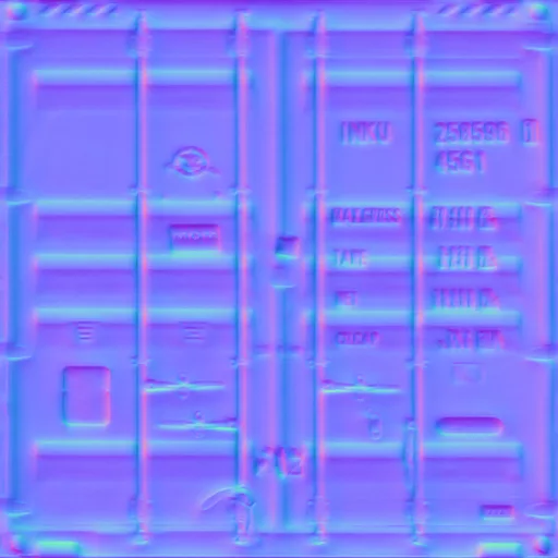 Normal Map for Container End7