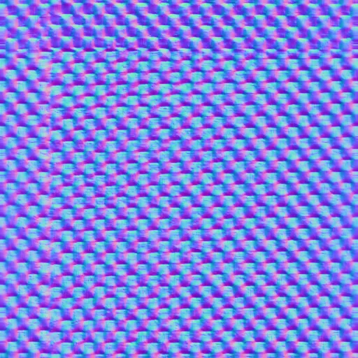 Normal Map for White Weave By Linda Kellie