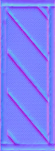 Normal Map for Cottage Long Screened Window