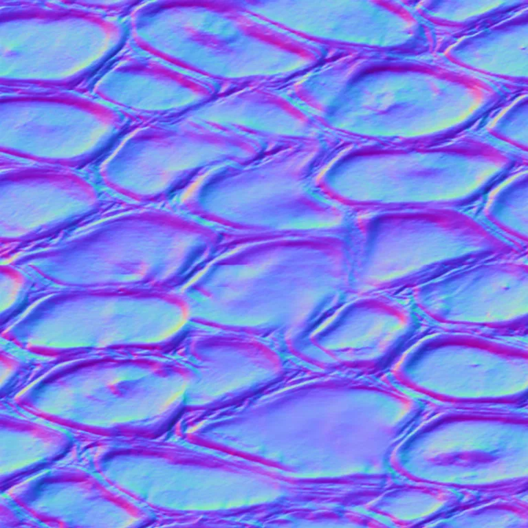 Normal Map for Croc Yellow