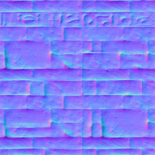 Normal Map for Jacey Egypt Limestone With Border