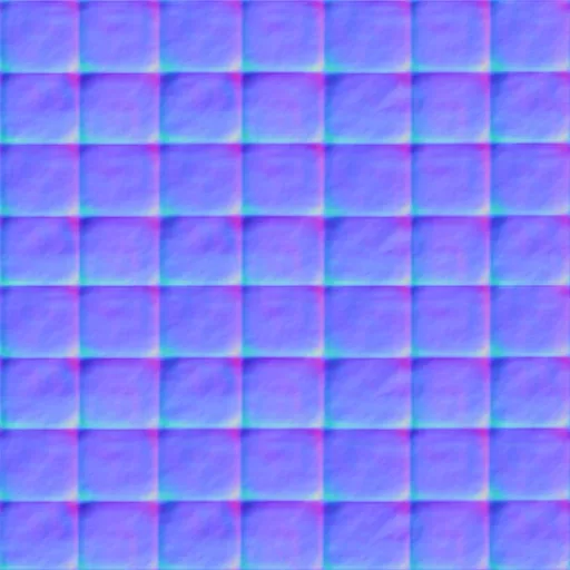 Normal Map for Bt Tufted Red