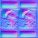 Normal Map for Holiday House Trim 2