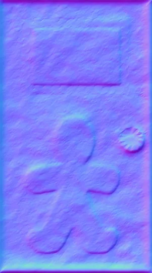 Normal Map for Jacey Gingerbread Door3