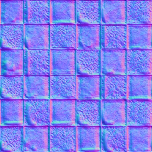 Normal Map for Zadaroo Tile Lime