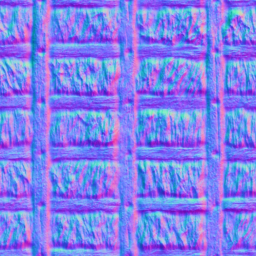 Seamless Straw Roof Interior main texture preview