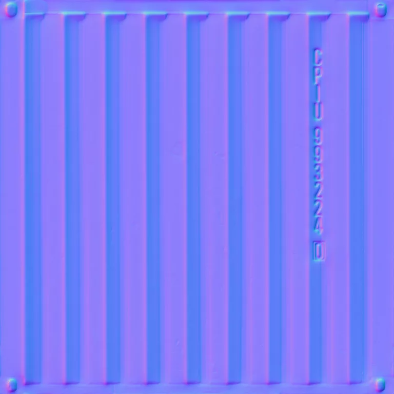 Normal Map for Container End3