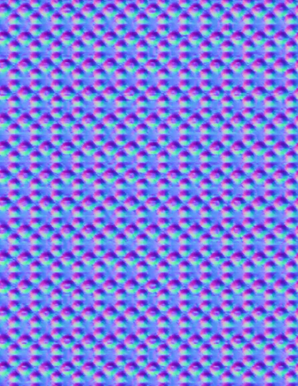 Normal Map for Jacey Spots Purple By Linda Kellie