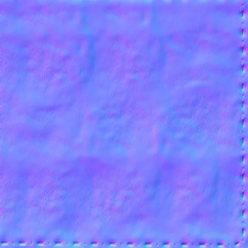 Normal Map for Purple Leather Seams 1