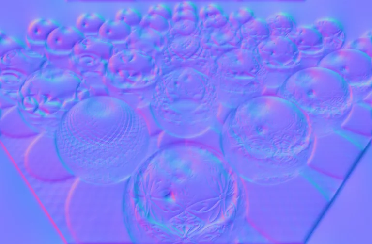 Normal Map for Metal Plates