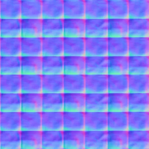 Normal Map for Bt Tufted Darkpurple