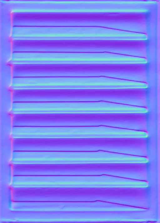 Normal Map for Grill Green