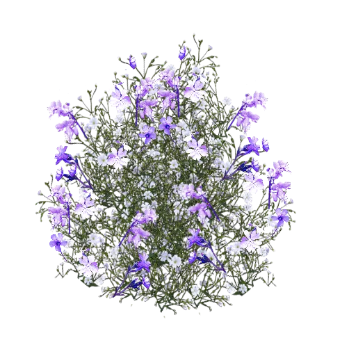 Purple Delicate Flowers texture preview