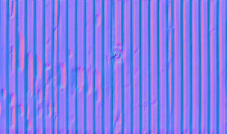 Normal Map for Gates Steel Ribbed