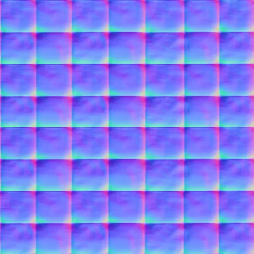 Normal Map for Bt Tufted White
