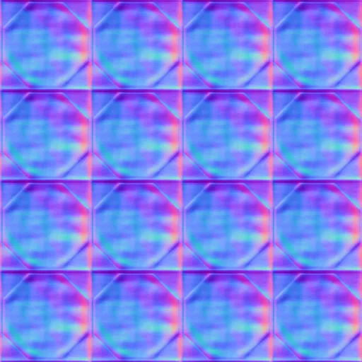 Normal Map for Bt Tile2 Brown2 By Linda Kellie