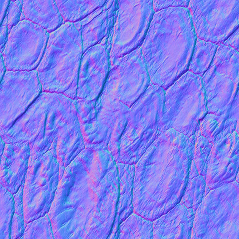 Normal Map for Turtle Leather