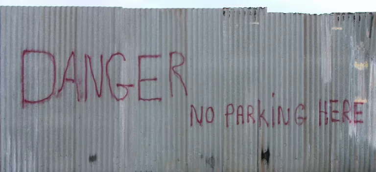 Fence Corrigated No Parking main texture preview