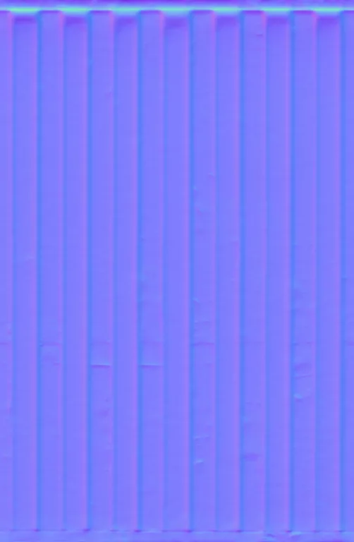 Normal Map for Metal Corrugated4