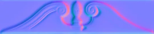 Normal Map for Brick House Detail