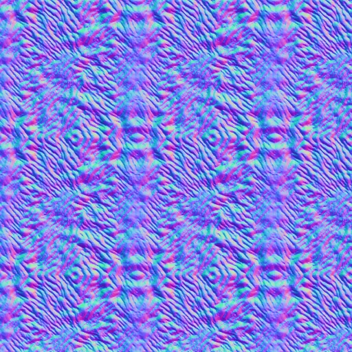 Normal Map for Natural Fabric By Linda Kellie