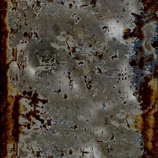 Dirty Rusted Metal Pole Texture main texture preview