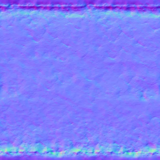 Normal Map for Colorful Green Wall