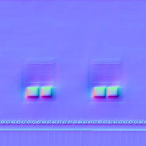 Normal Map for Autumn House Wallpaper 2 With Windows