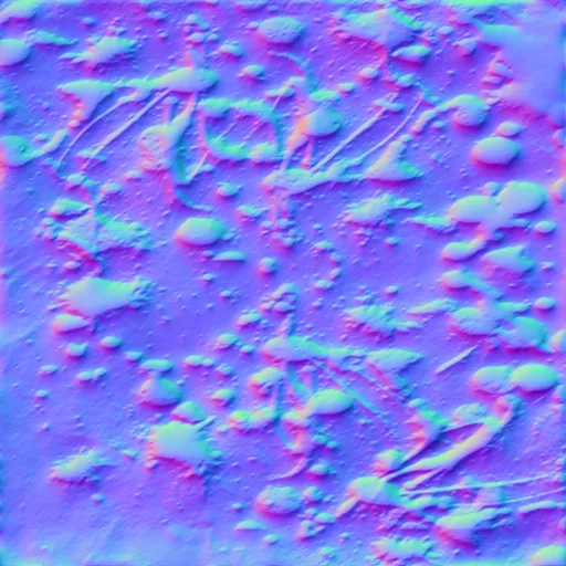 Normal Map for Grunge Texture 2 Not Seamless