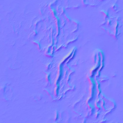 Normal Map for Bark054