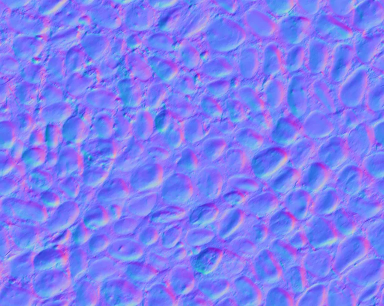Normal Map for Ground Pebblestones1