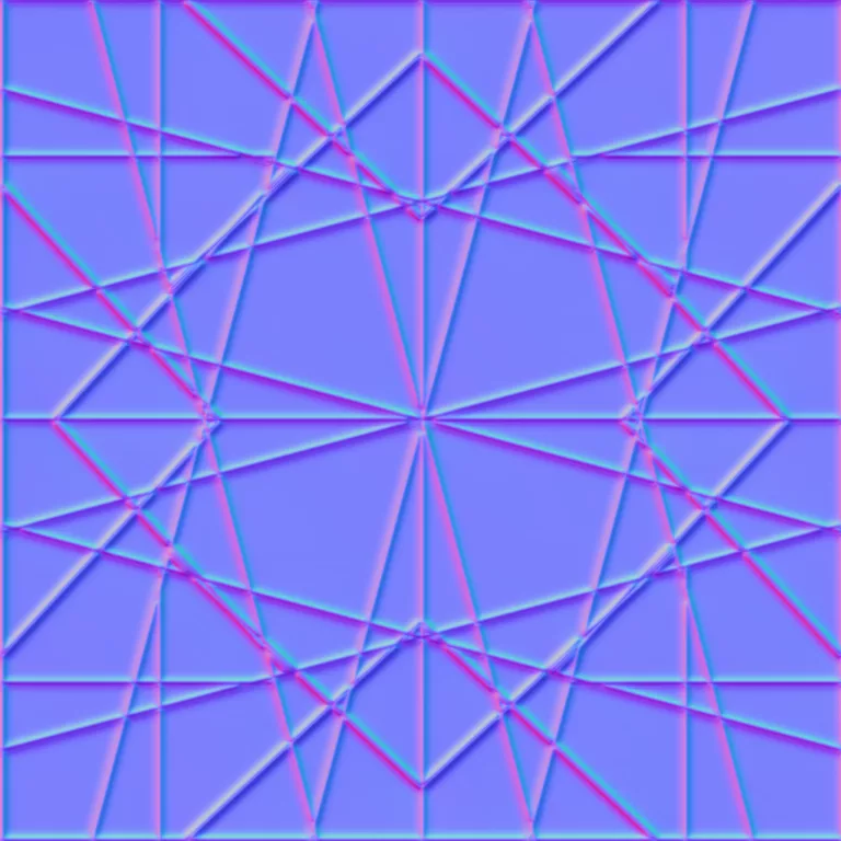 Normal Map for Metal Plates