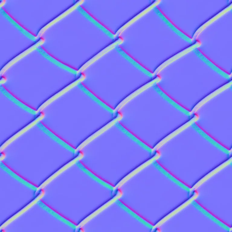 Normal Map for Fence Wire1