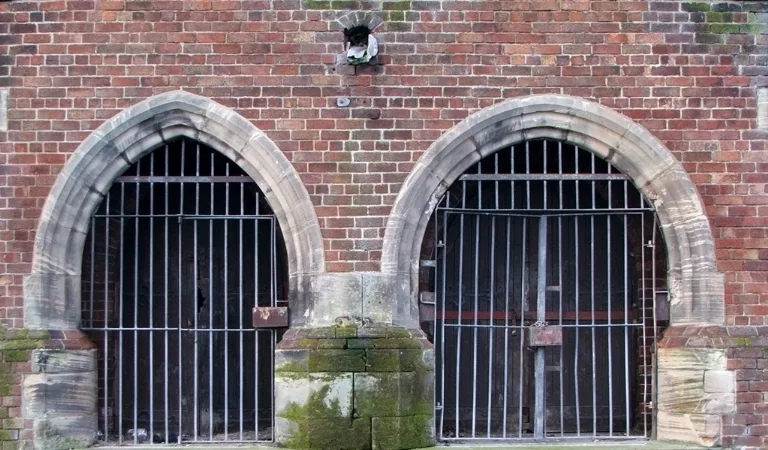 Wall Brick Iron Bar Door Arches main texture preview