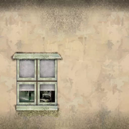 Homeless Shelter Wall With Window1 main texture preview