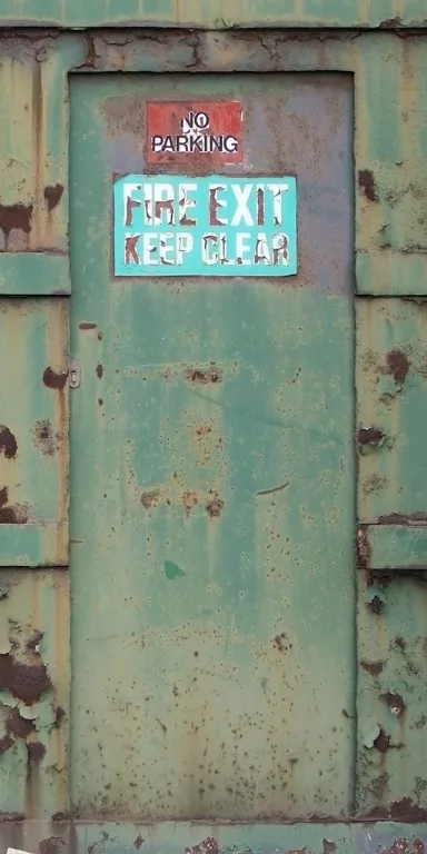 Door Steel Fire Exit Rustic main texture preview