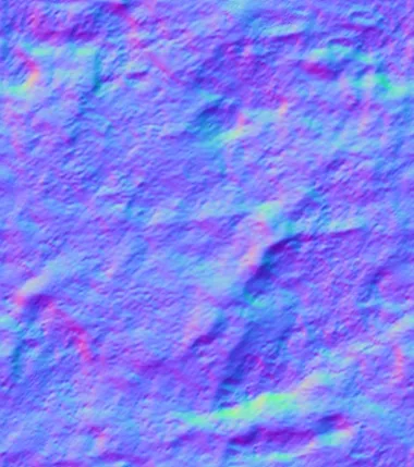Normal Map for Grunge Rust
