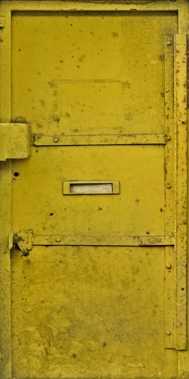 Door Steel Yellow main texture preview