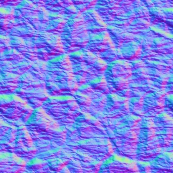 Normal Map for Rock By Patrick Hoesly