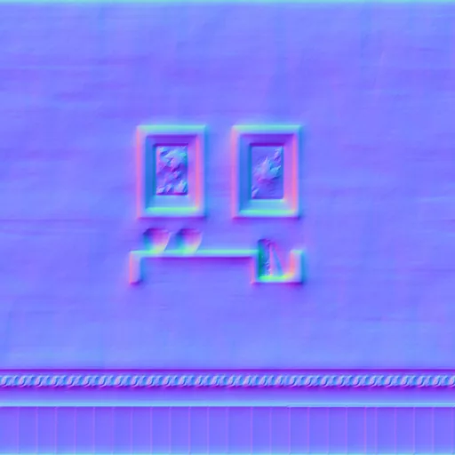 Normal Map for Autumn House Wallpaper 5 With Shelf