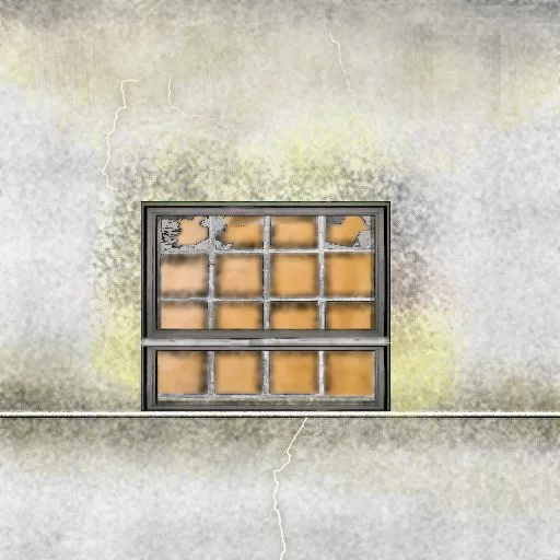 Dirty Wall1 With Window Broken main texture preview