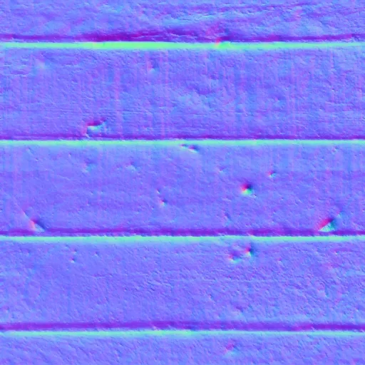 Normal Map for Siding1 512 By Maria Korolov (Cc Public Domain)